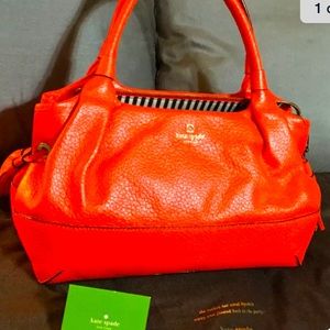 Kate Spade Leather Handbag with tassels